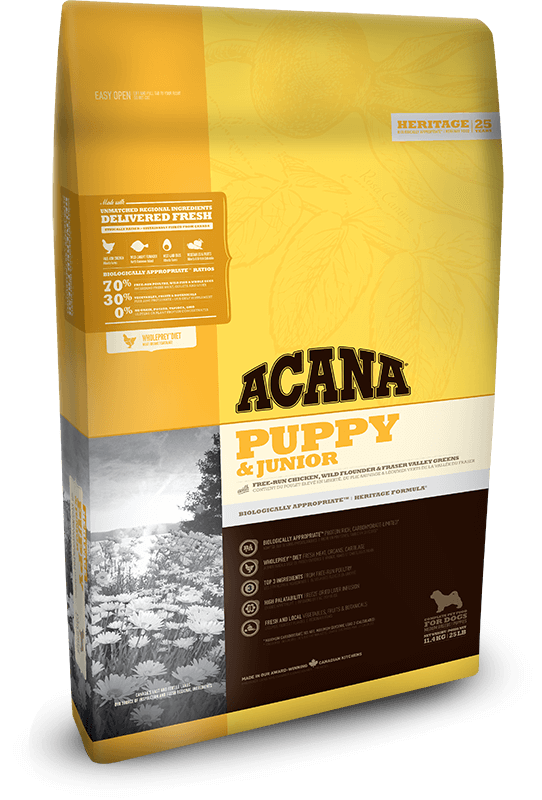 Acana puppy and junior formula Clearance