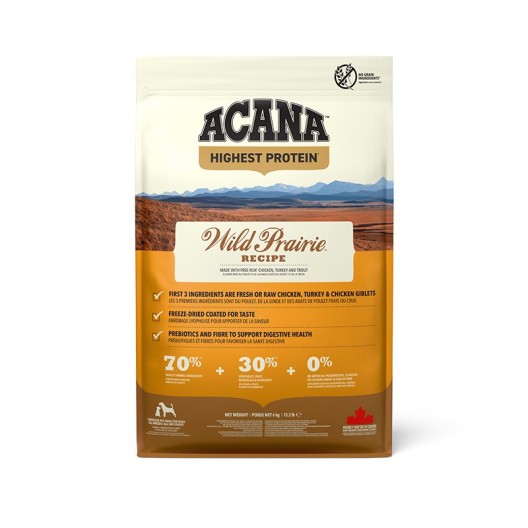 Acana Highest Protein Wild Prairie Dog Recipe | 6kg