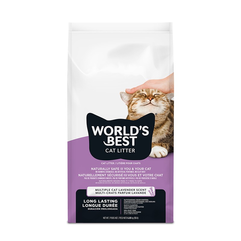World's Best Cat Litter - Scented Multi Cat Formula | 6.35kg