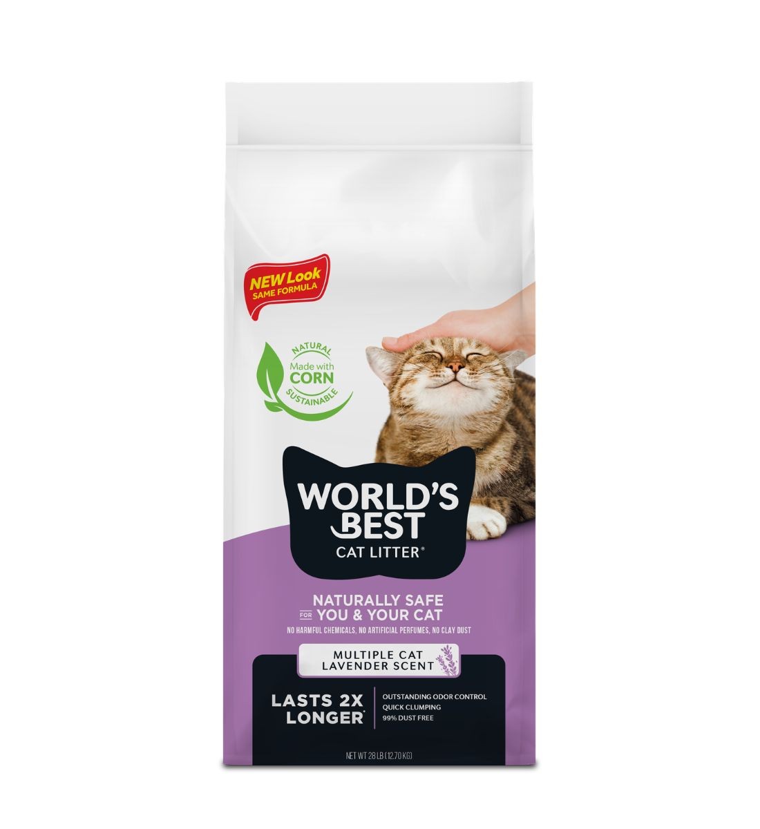 World's Best Cat Litter - Scented Multi Cat Formula | 6.35kg