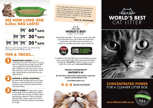 Flyer - World's Best Cat Litter (pack of 20)