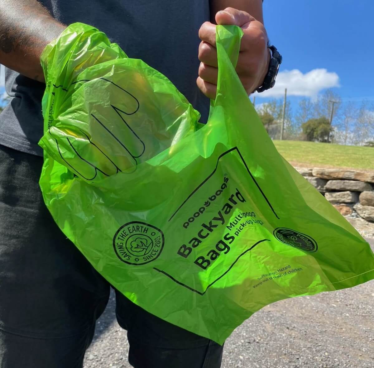 The Original Poop Bags Biobased Backyard Bags