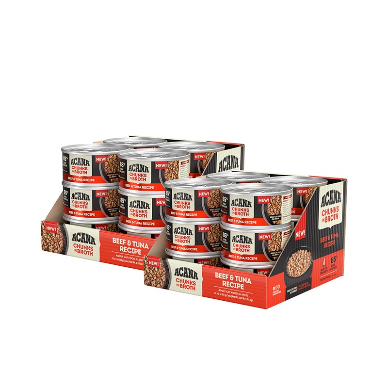 Acana Beef & Tuna Recipe | 85g x 24