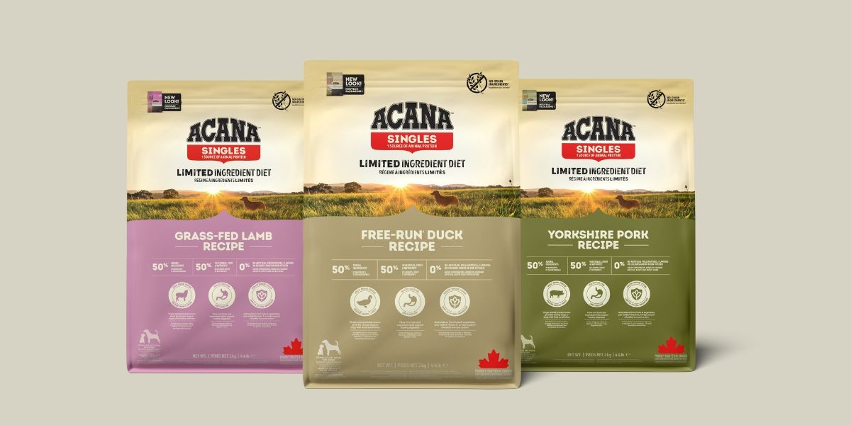chicken-free dog food ACANA Singles